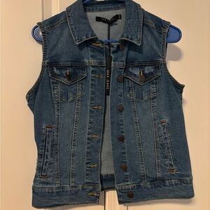 Max Jeans Blue Denim Vest‎